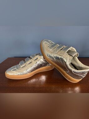P448 MONZA VELCRO SILVER